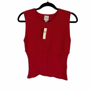 Maeve corset knit top